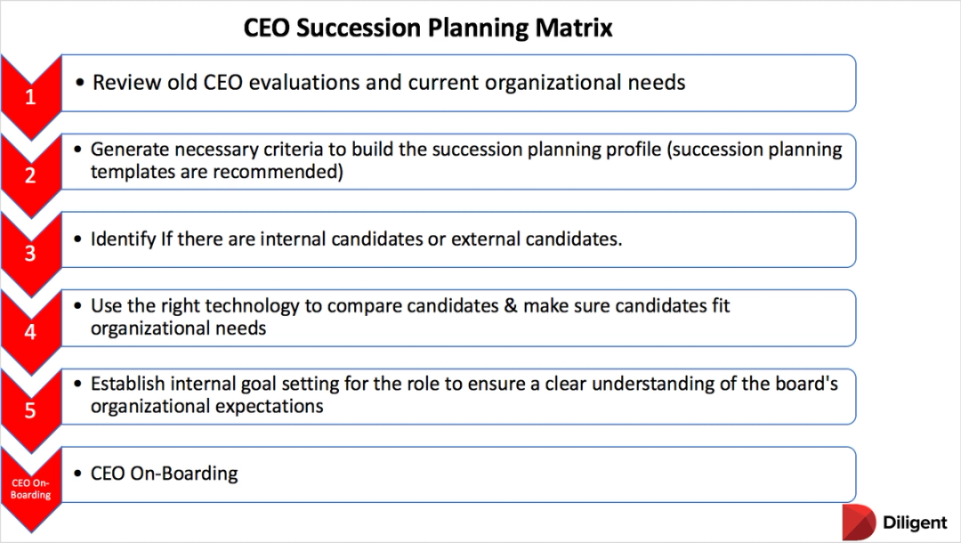 CEO selection process