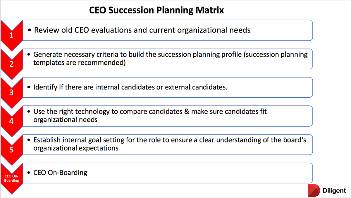 CEO selection process