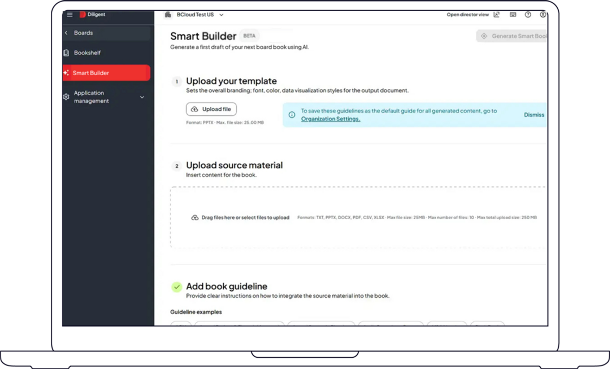 AI powered board software | Diligent Boards AI