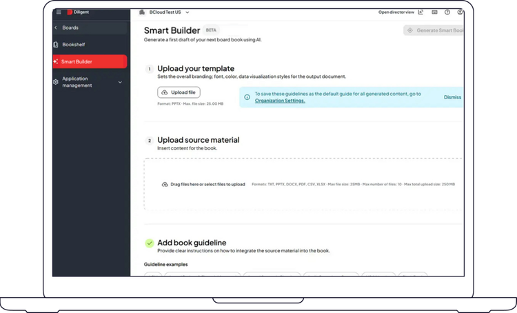 AI powered board software | Diligent Boards AI