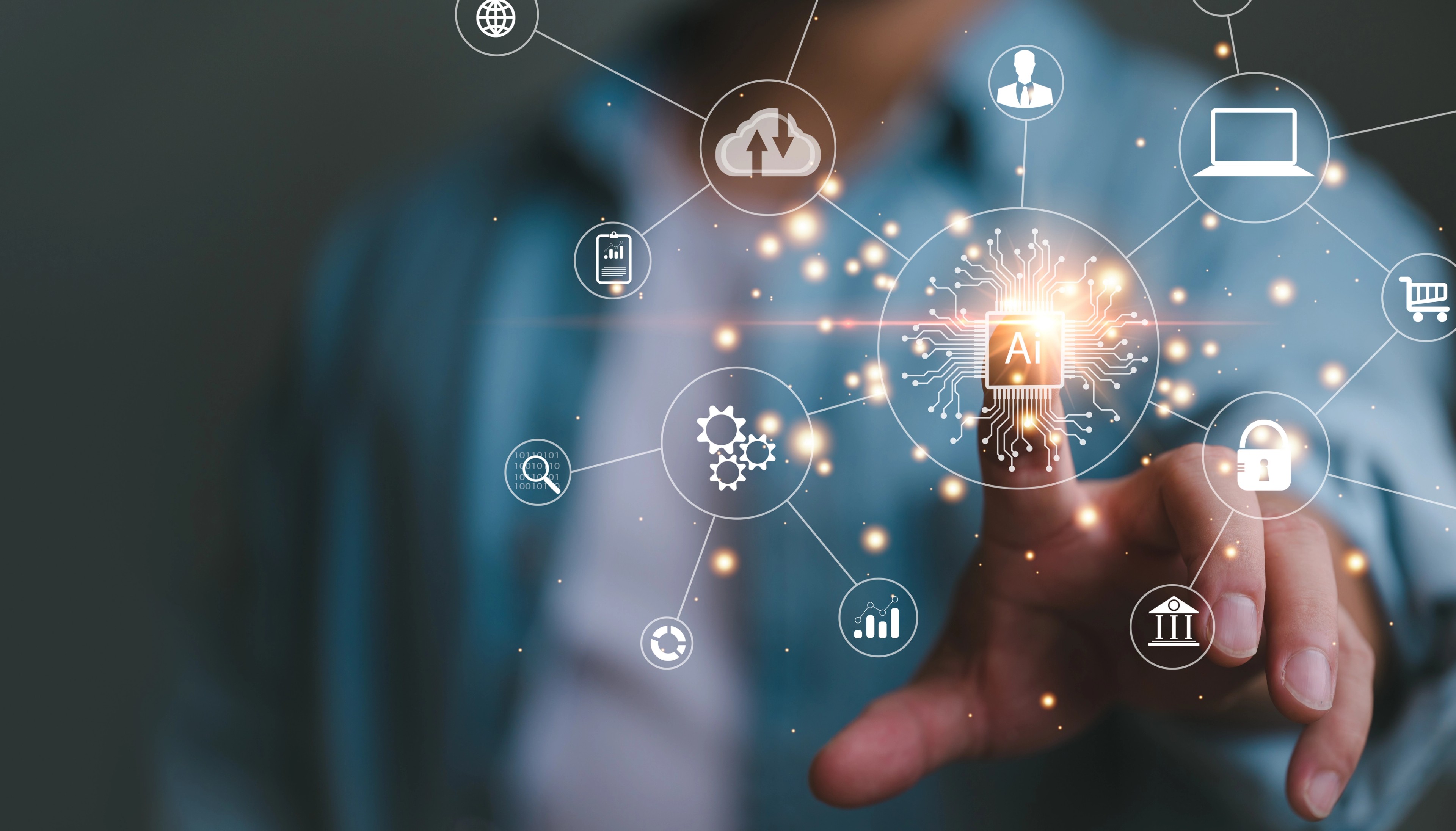 Digital transformation technology strategy, IoT, internet of things. transformation of ideas and the adoption of technology in business in the digital age, enhancing global business capabilities. Ai.