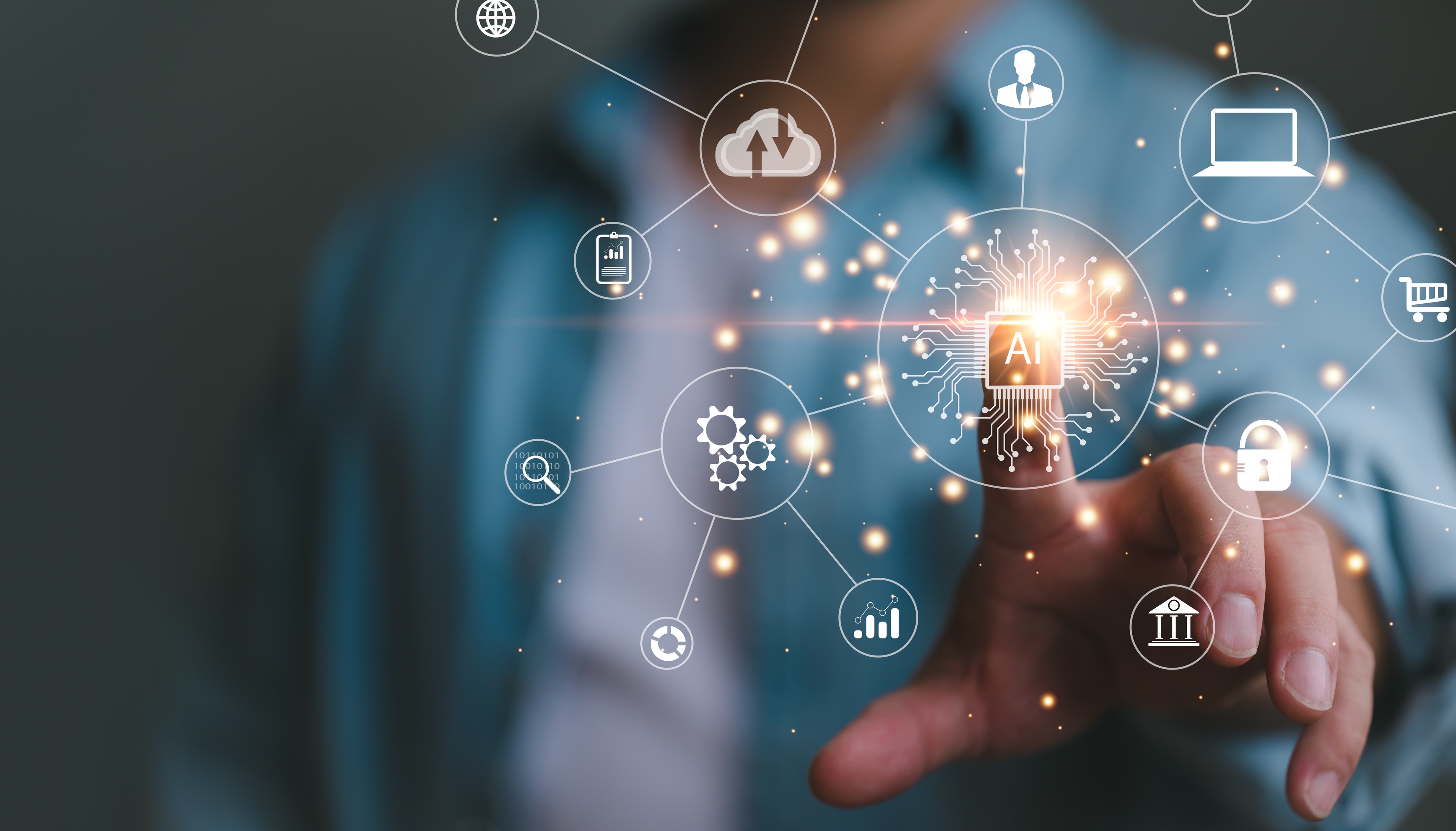 Digital transformation technology strategy, IoT, internet of things. transformation of ideas and the adoption of technology in business in the digital age, enhancing global business capabilities. Ai.