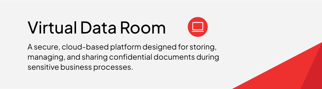 Virtual Data Room Banner