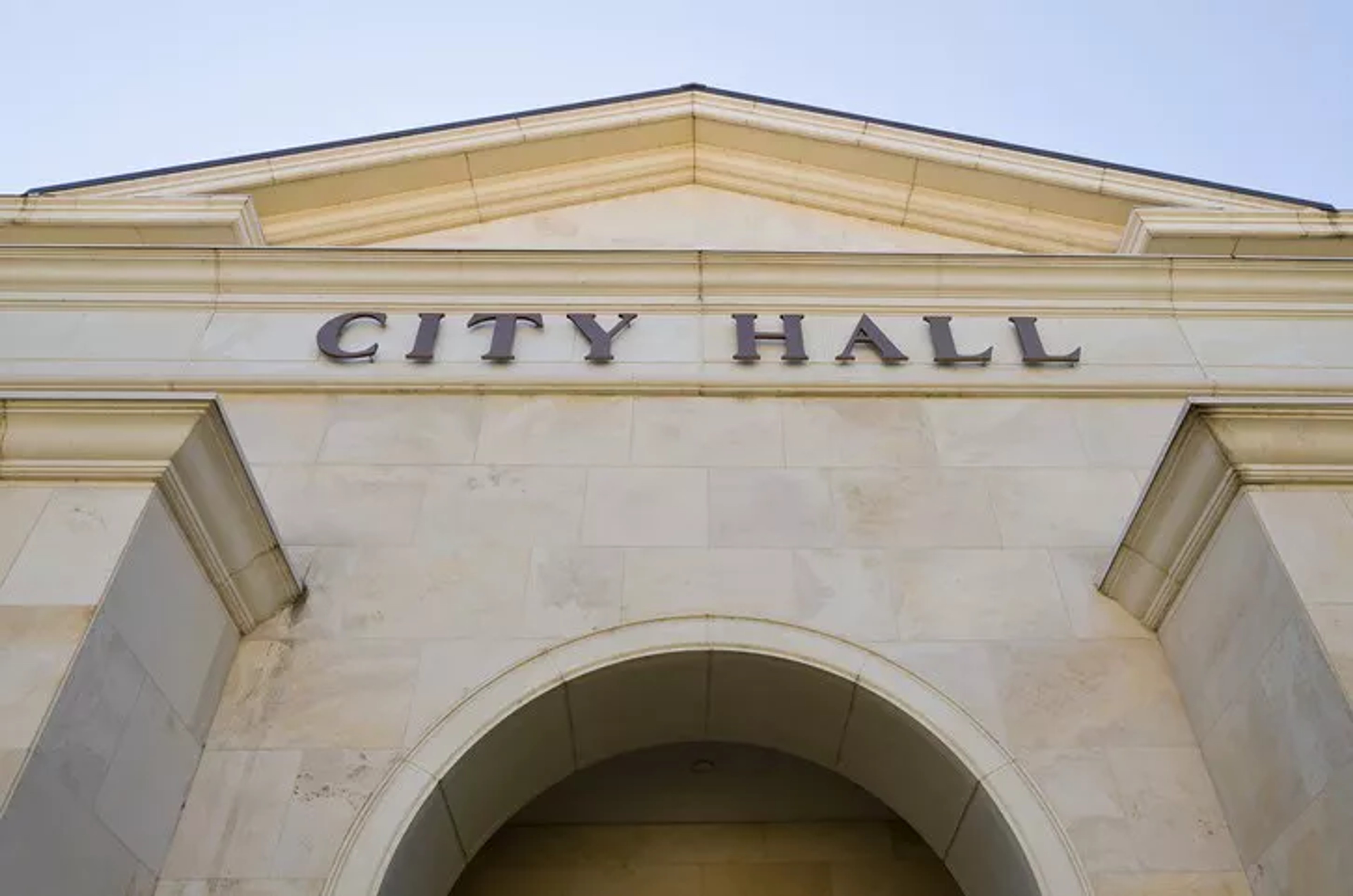 photo of a city hall