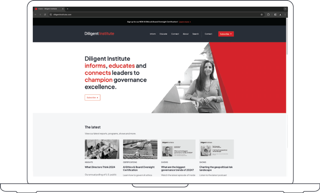 Diligent One Platform