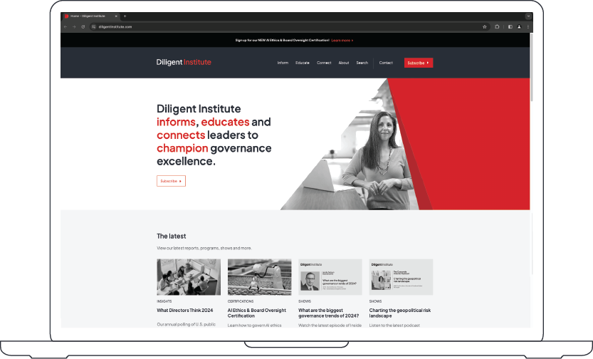 Diligent One Project Diligent One Platform