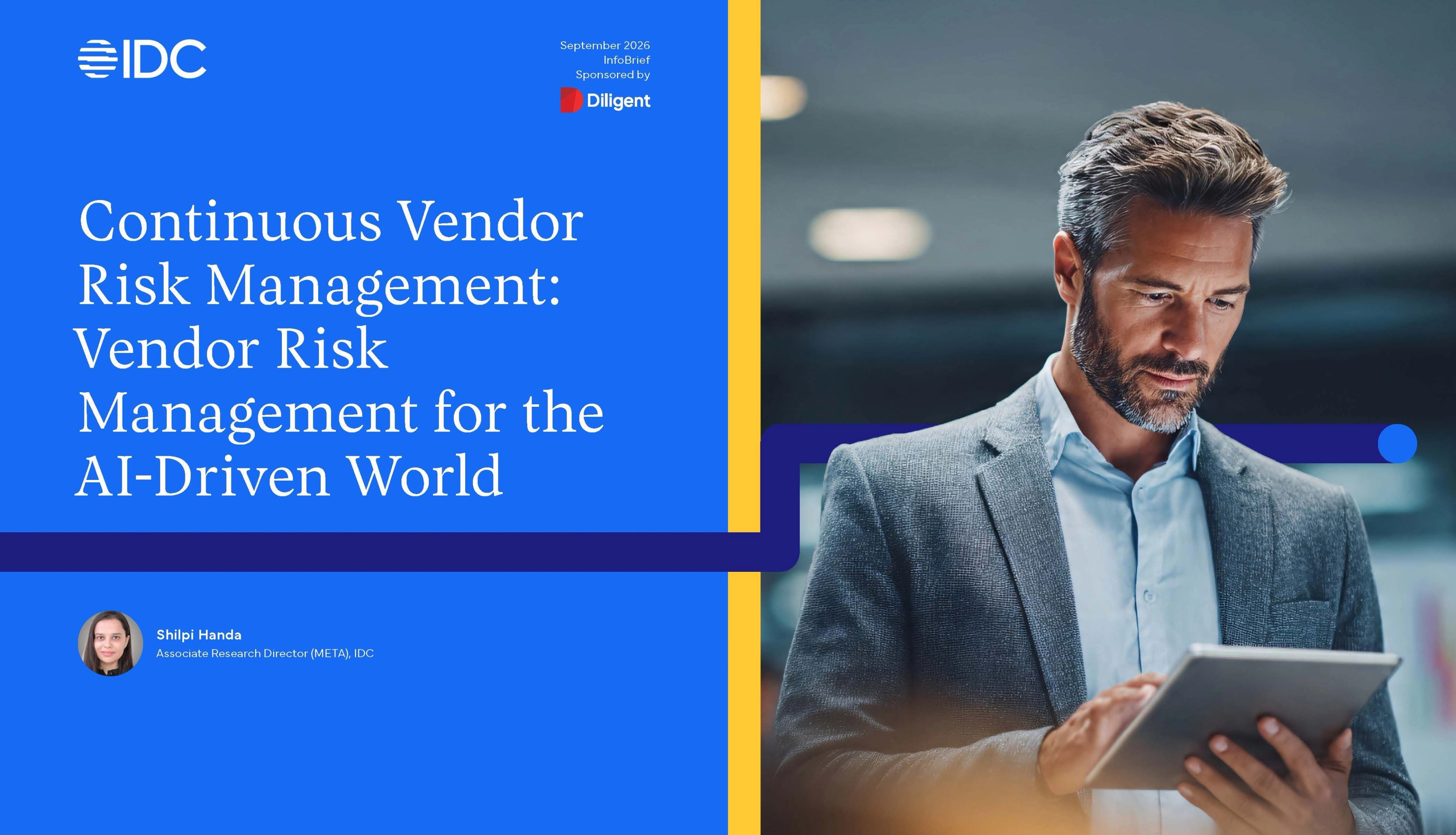 IDC Continuous vendor risk management