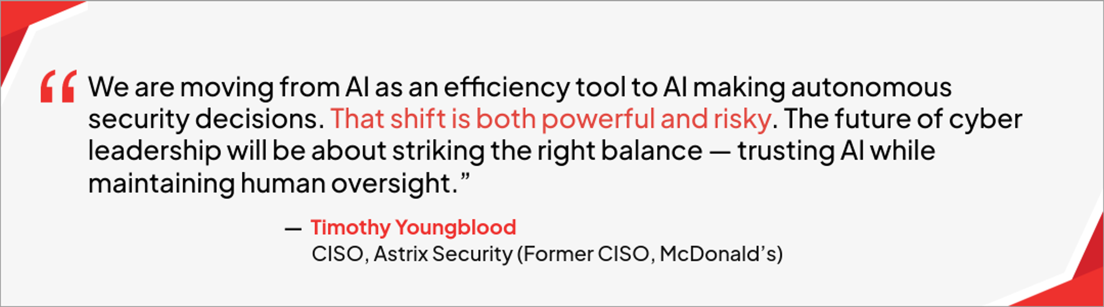 Timothy Youngblood on AI in cybersecurity