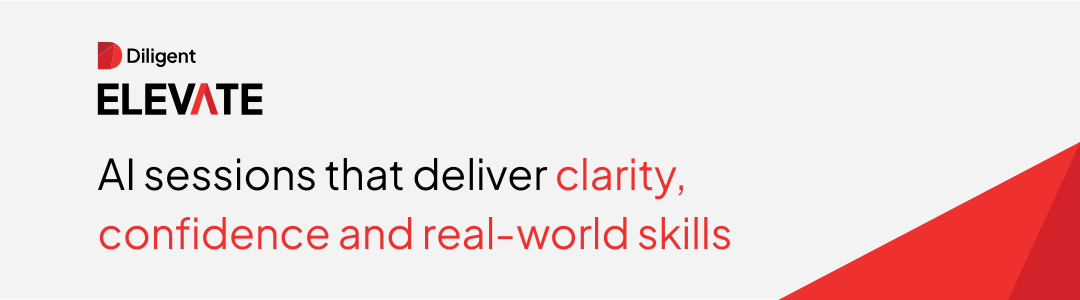 Elevate: AI sessions that deliver clarity, confidence and real‑world skills