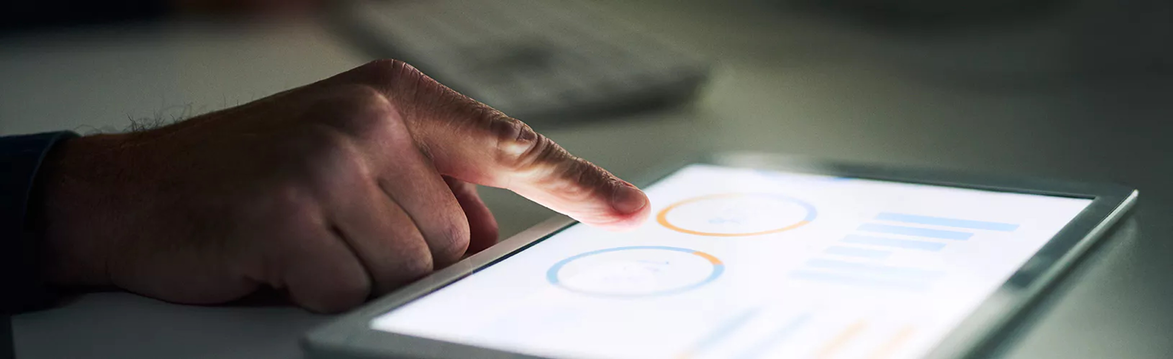 Someone looking at audit management software