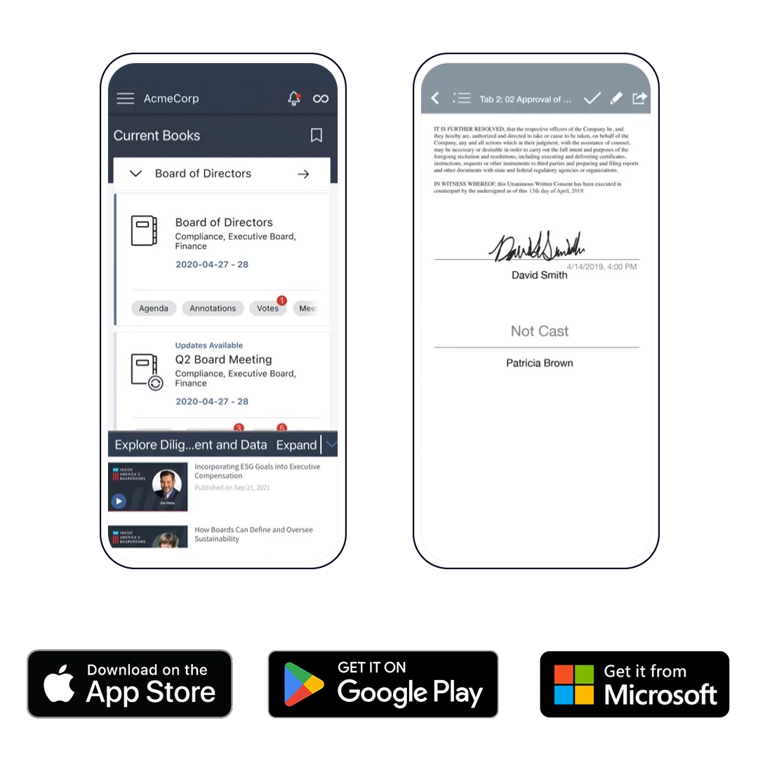 Diligent Mobile Apps: Manage Board Meetings Anytime, Anywhere