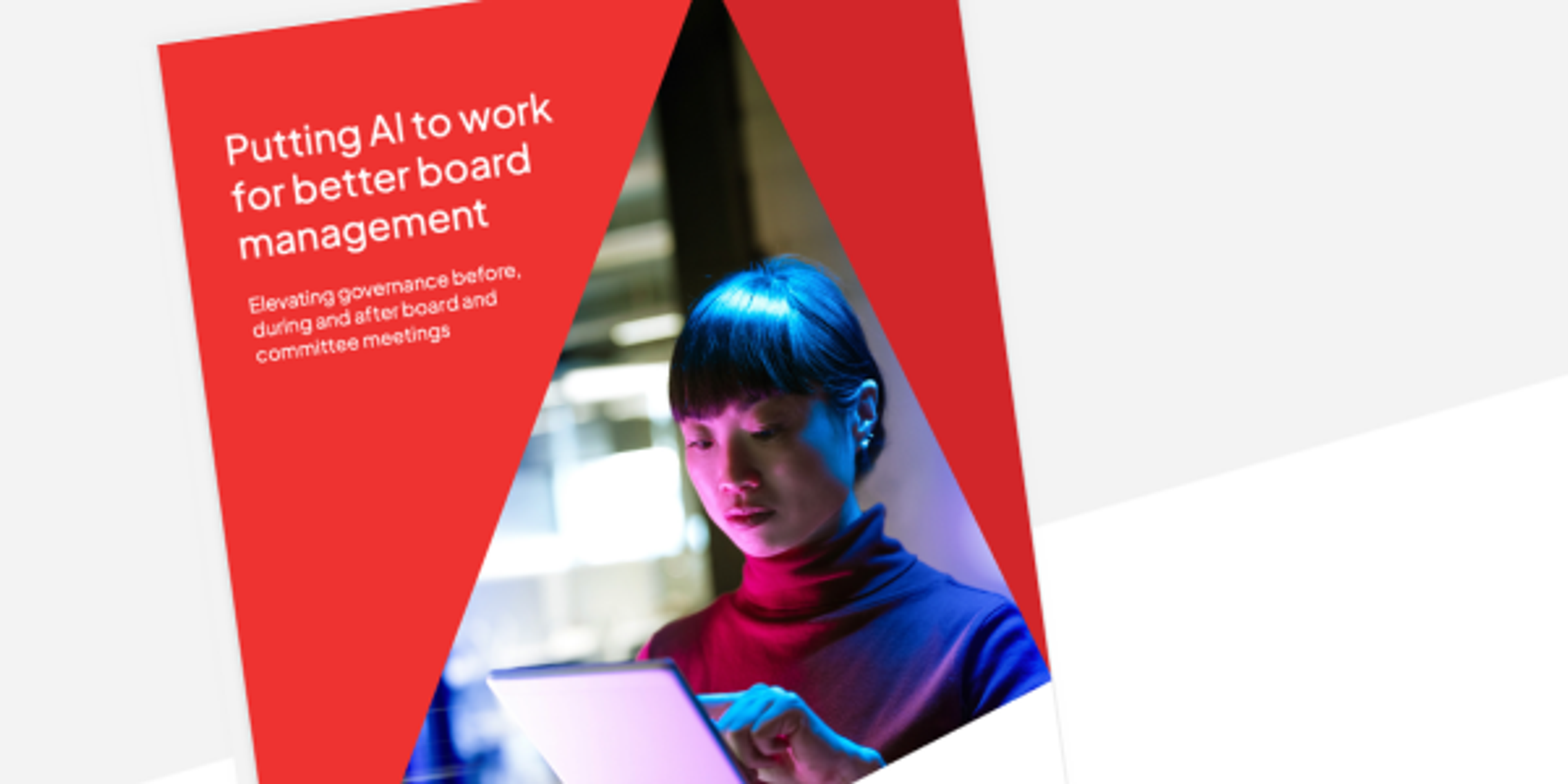 Putting AI to work for better board management