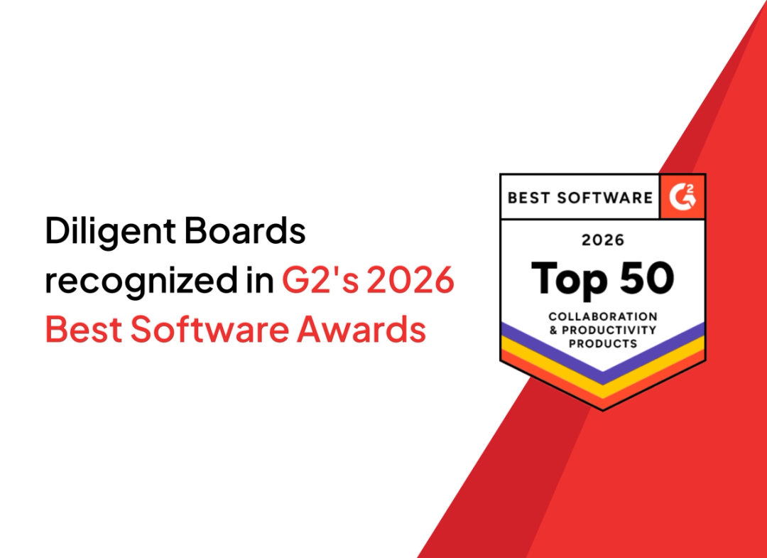 Diligent Boards: G2's 2026 Best Software for Collaboration