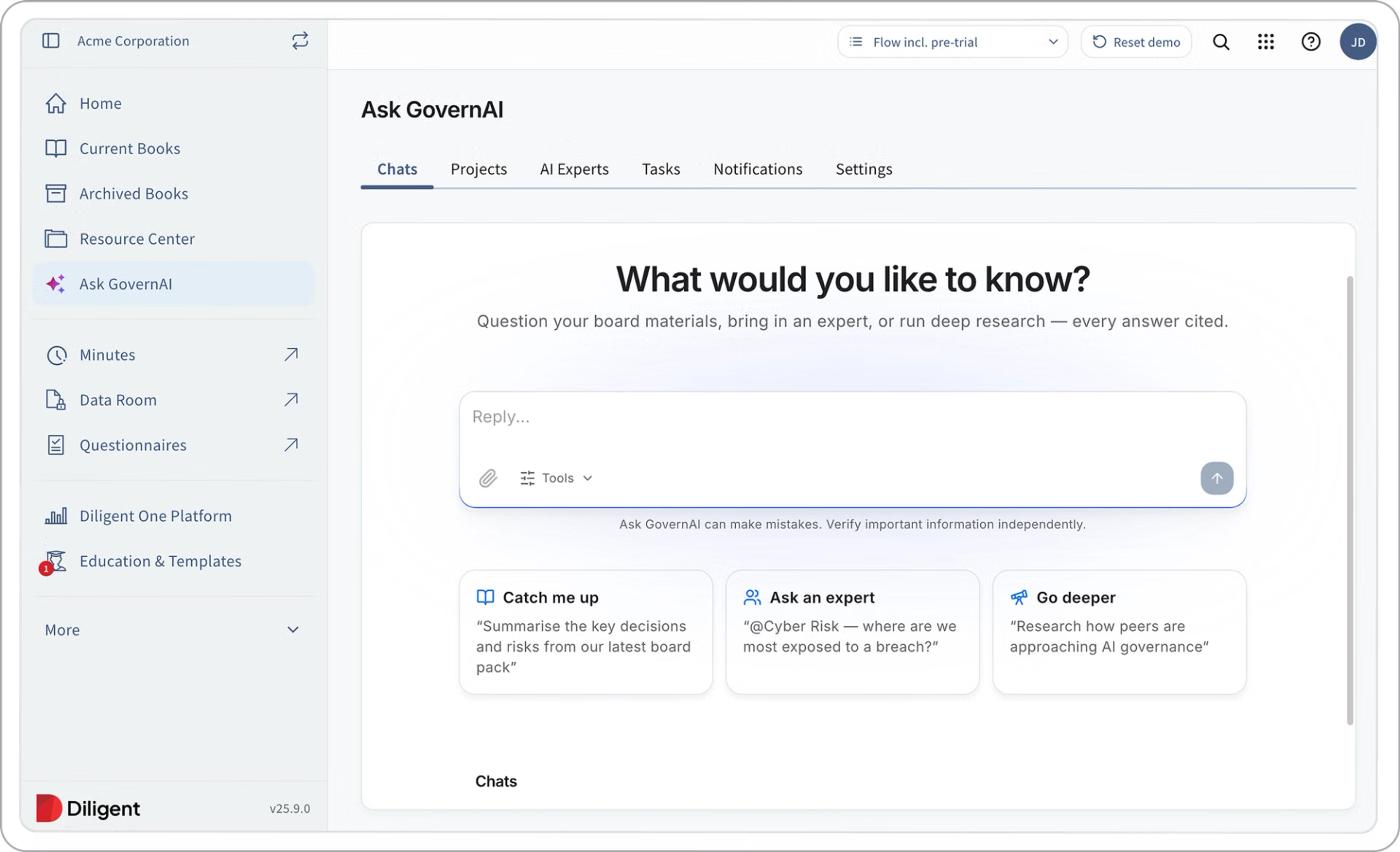 GovernAI: Secure AI for boards, directors and governance teams