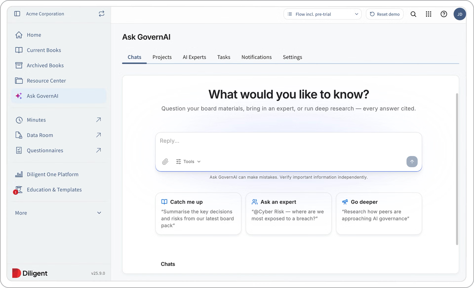 GovernAI: Secure AI for boards, directors and governance teams