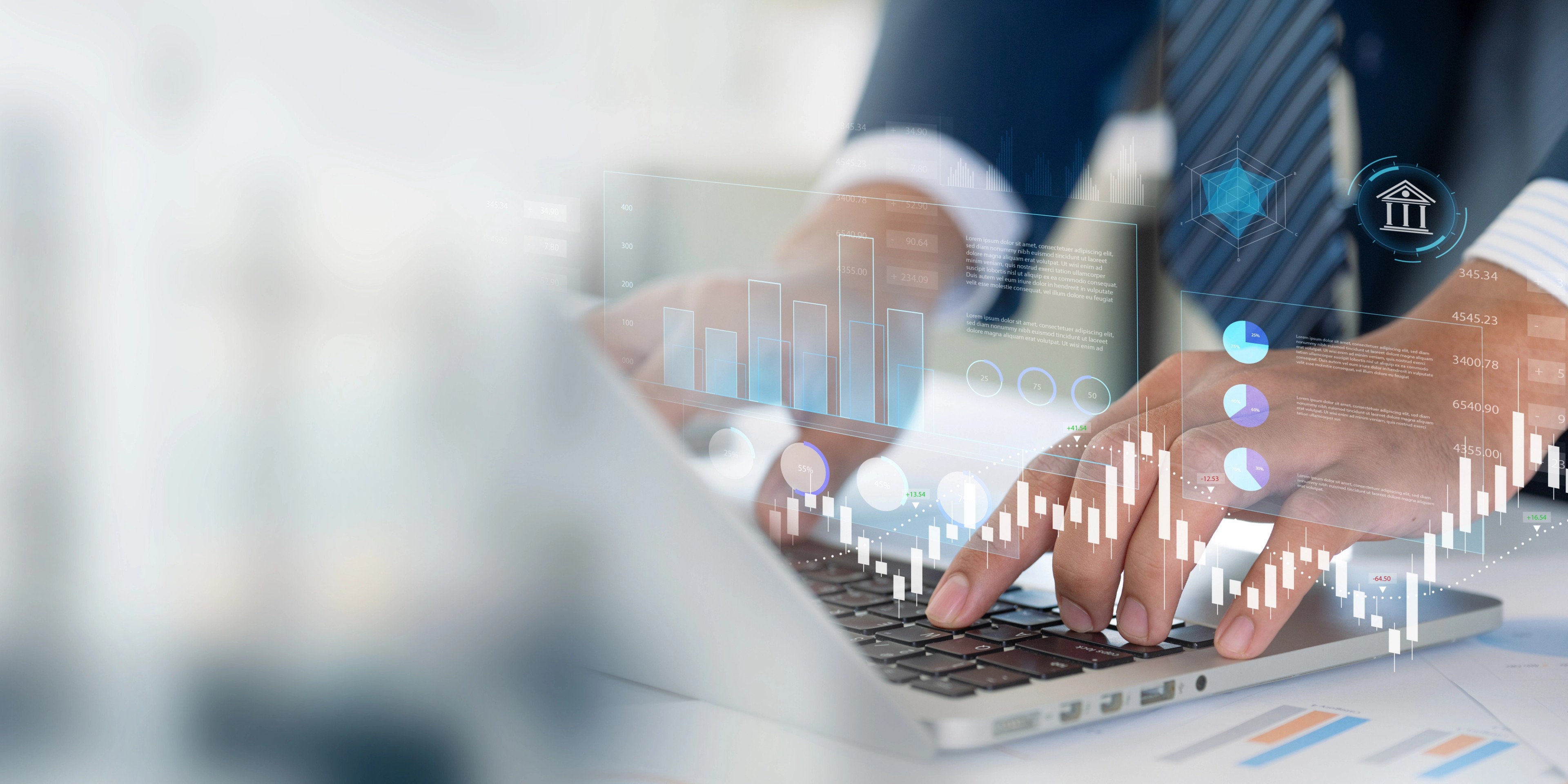 Business and finance planning data analysis, innovative investment strategies,