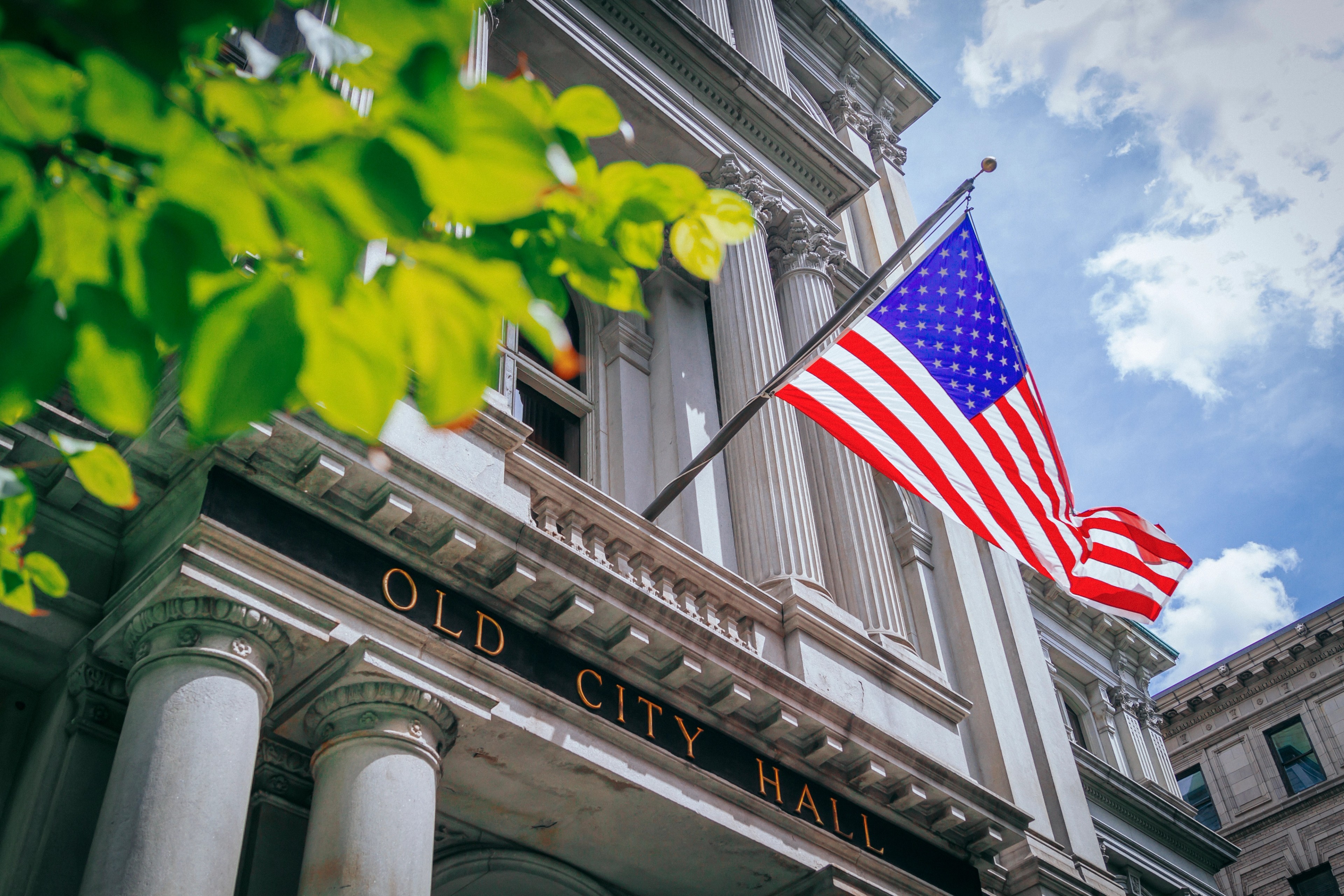 Image of a building external facade with Old City Hall lettering