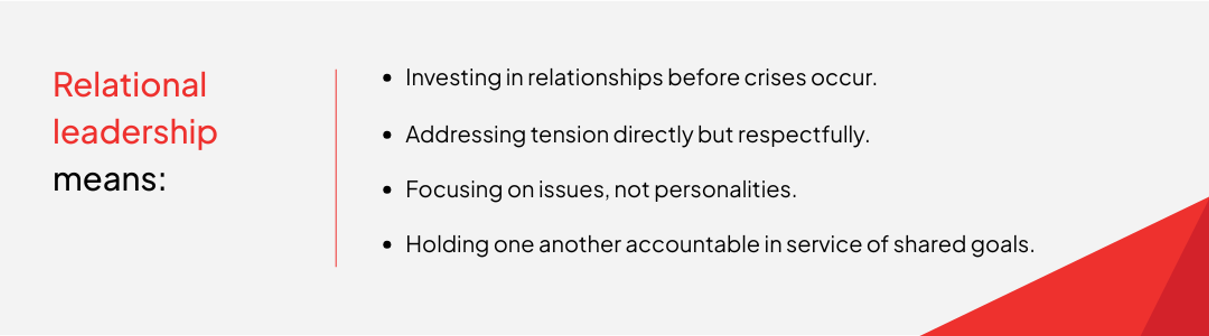 relational leadership