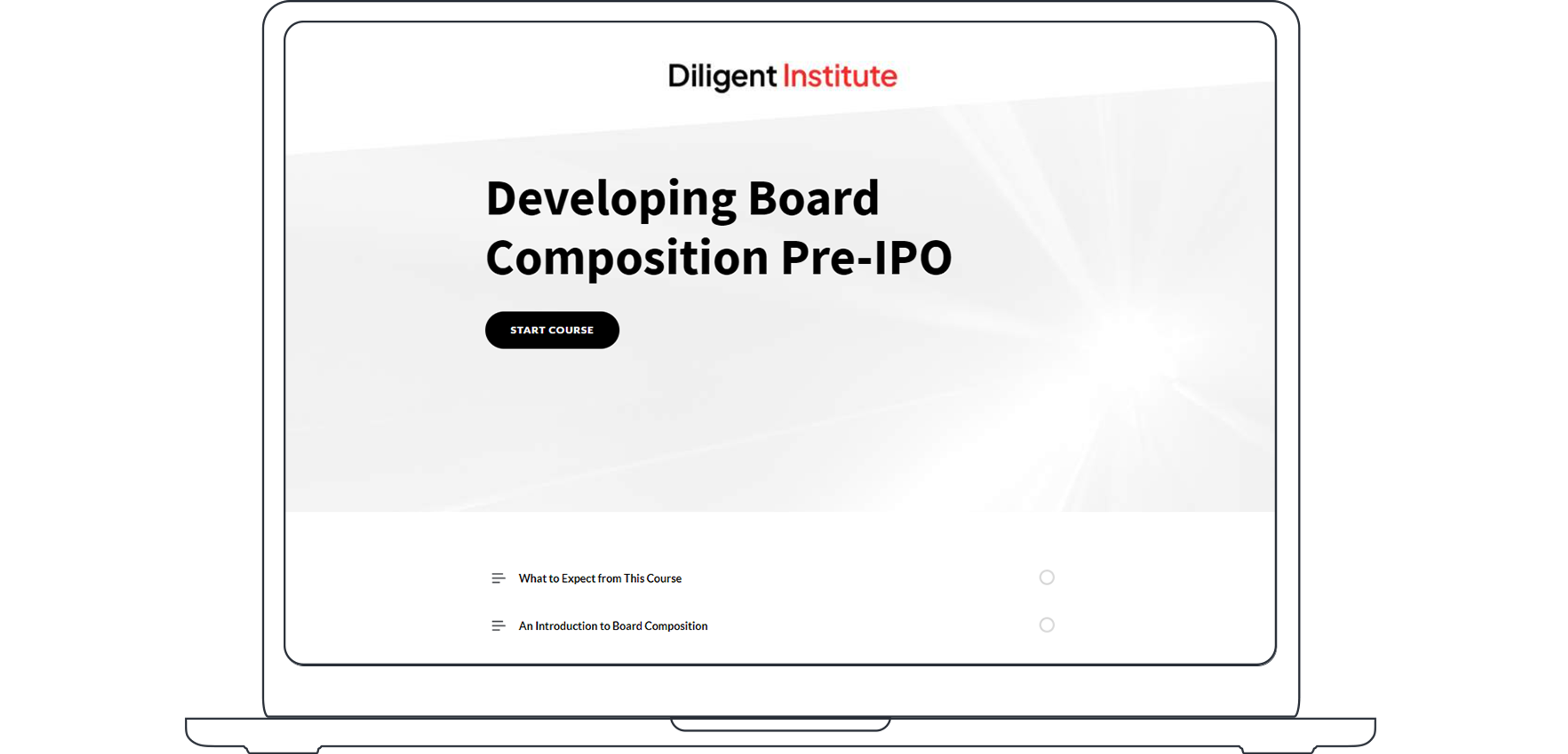 Board in a box for pre-IPO companies