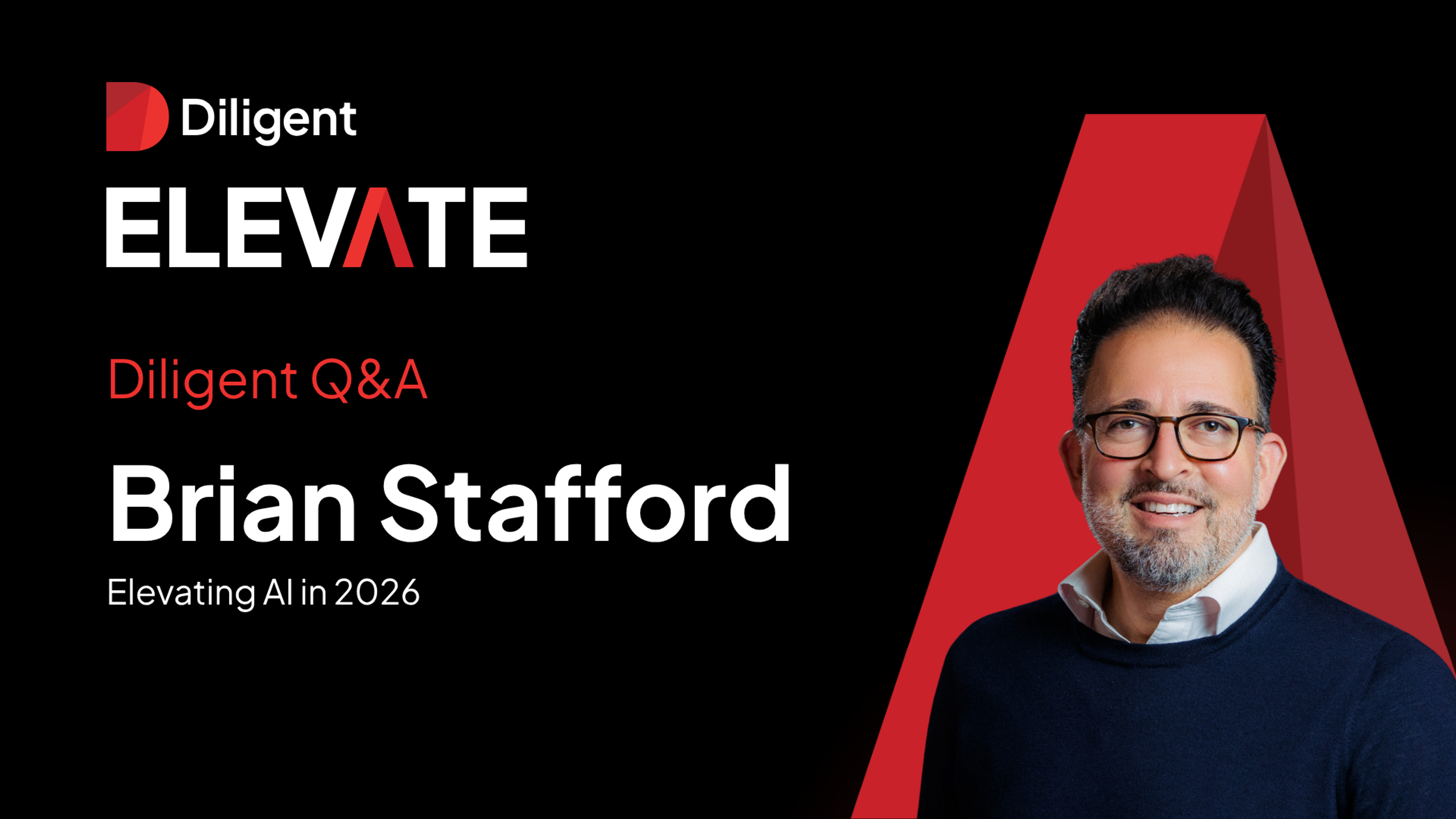 Image of Brian Stafford, CEO of Diligent