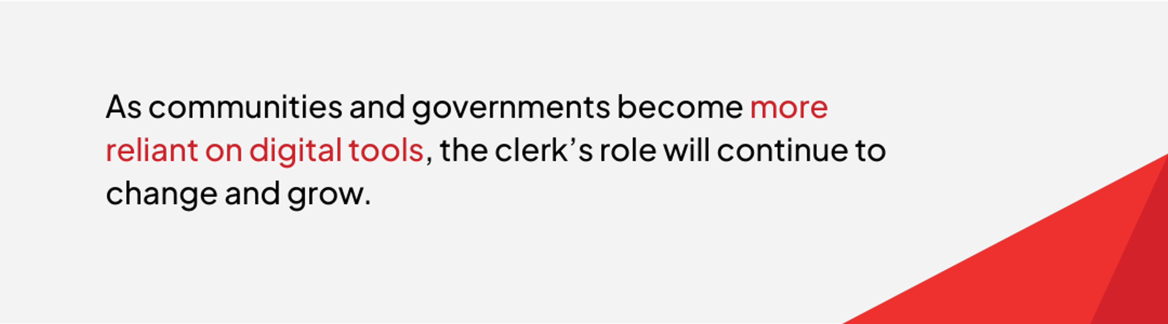 technology and tools for local government clerks