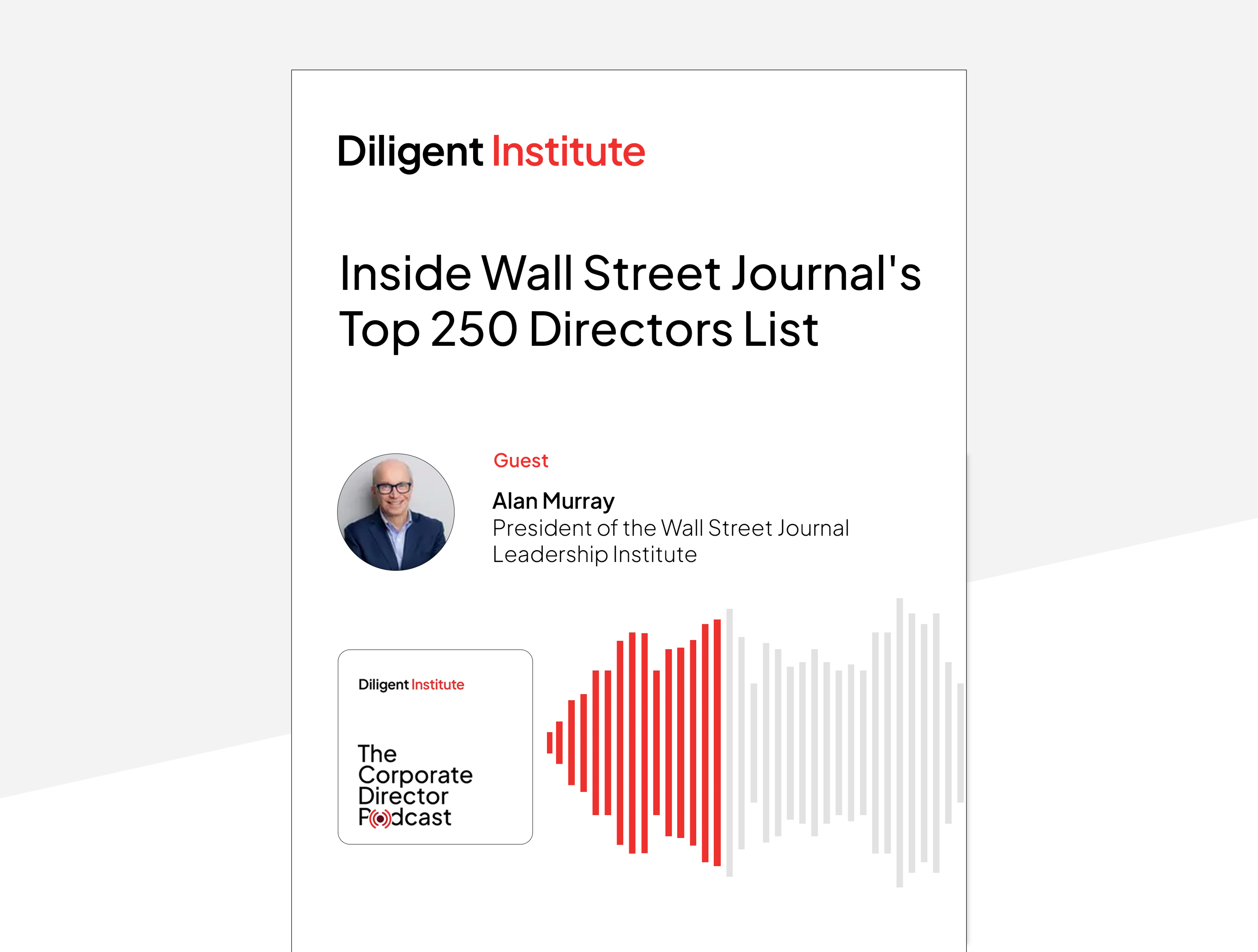 Diligent Branded Brochure cover