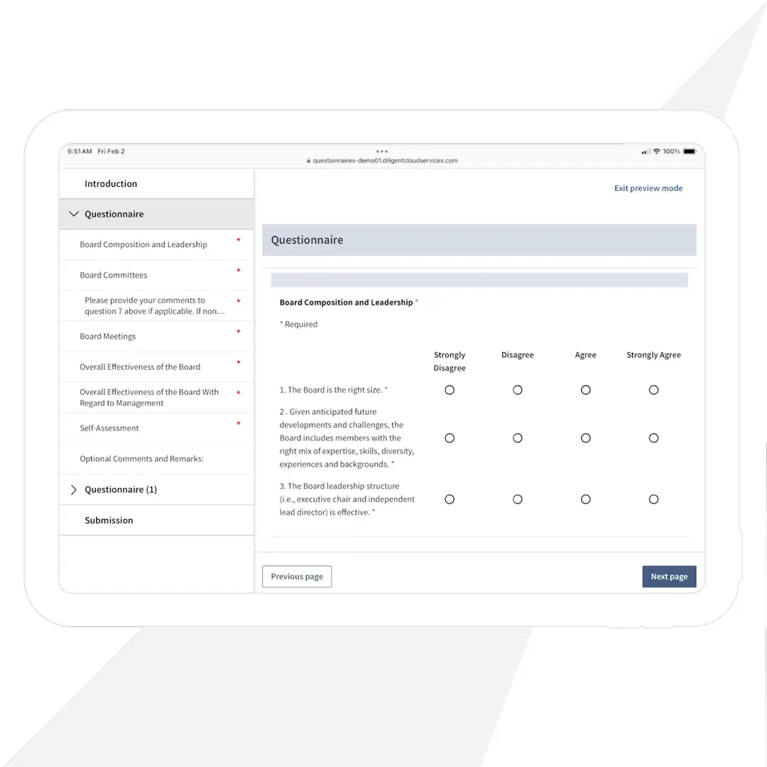 Due diligence, simplified