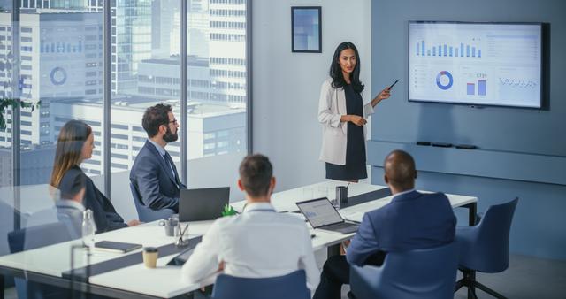 A boardroom discussing AI governance around the world