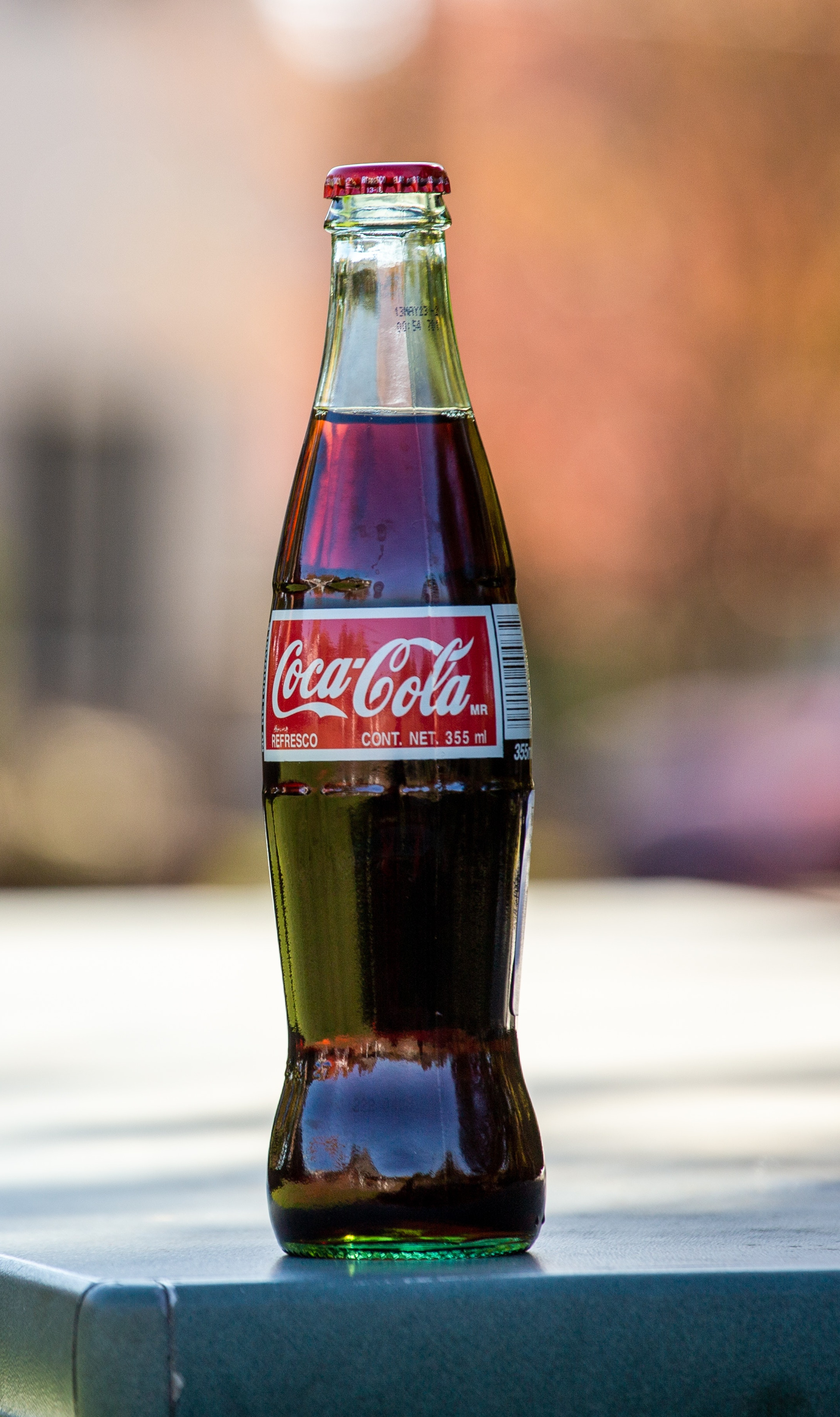 Coca-Cola Bottle on a table