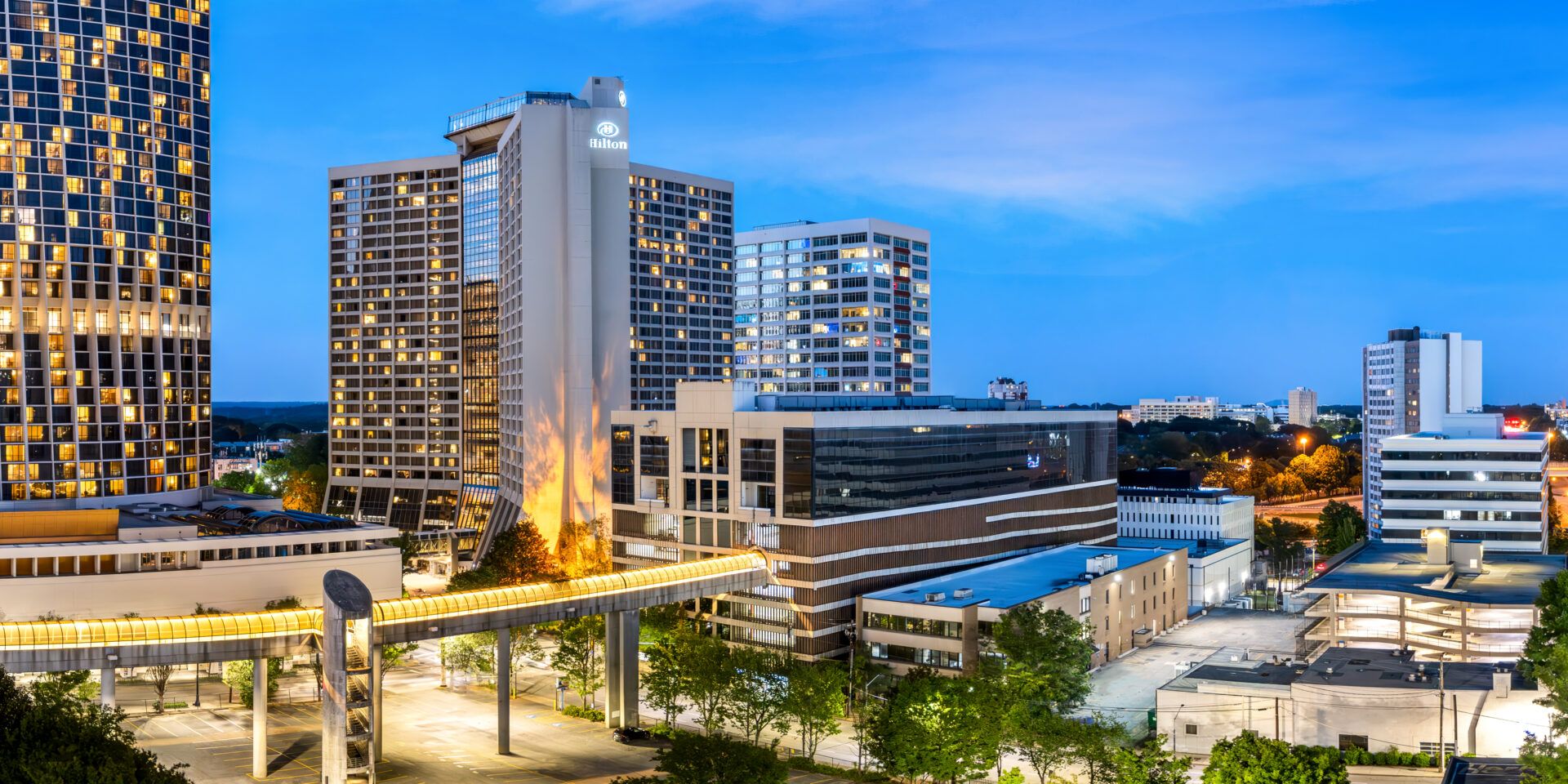 Hilton Atlanta hotel exterior