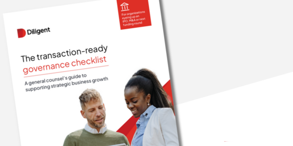 The transaction-ready governance checklist