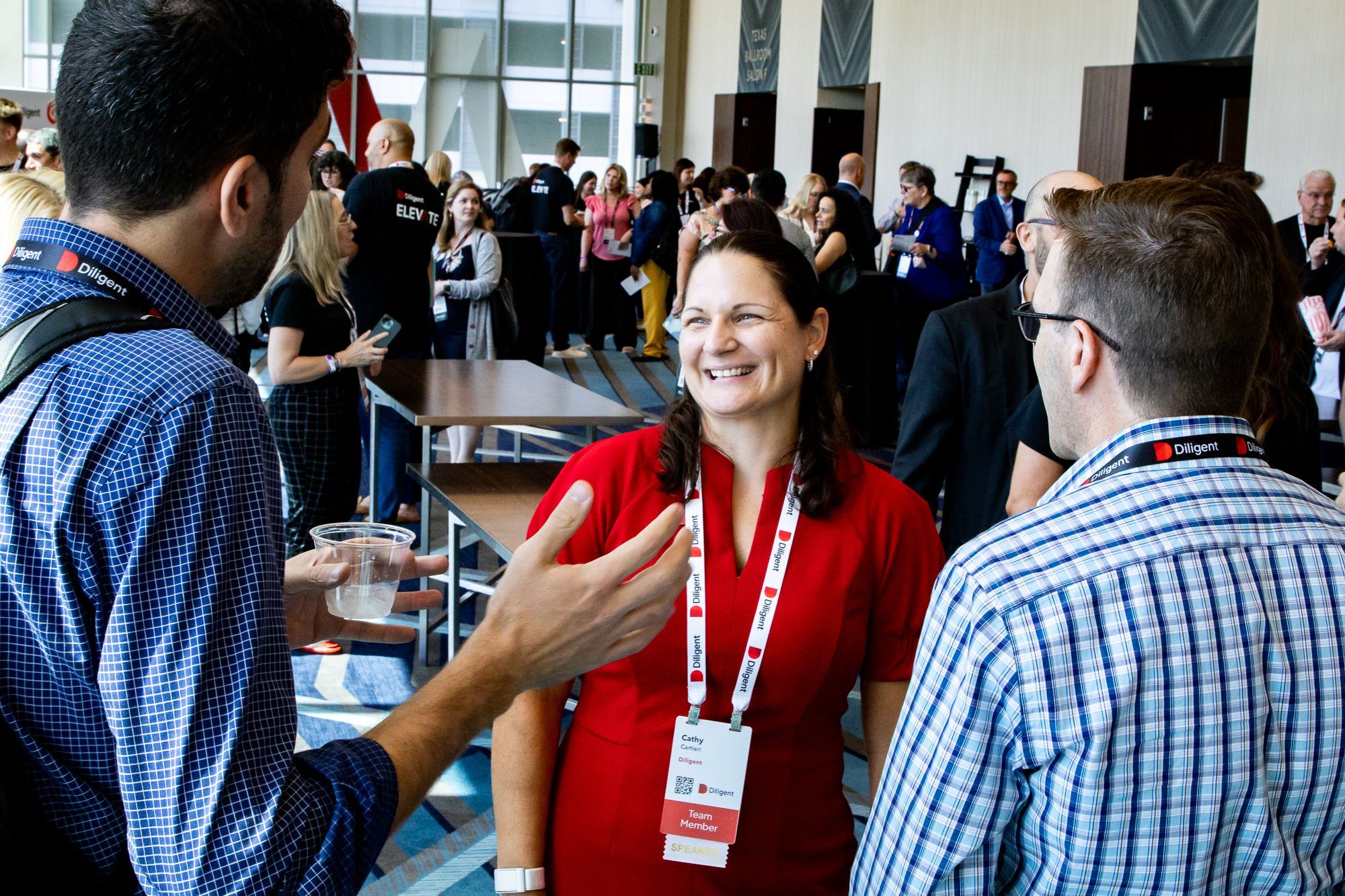 GRC professionals at Elevate event