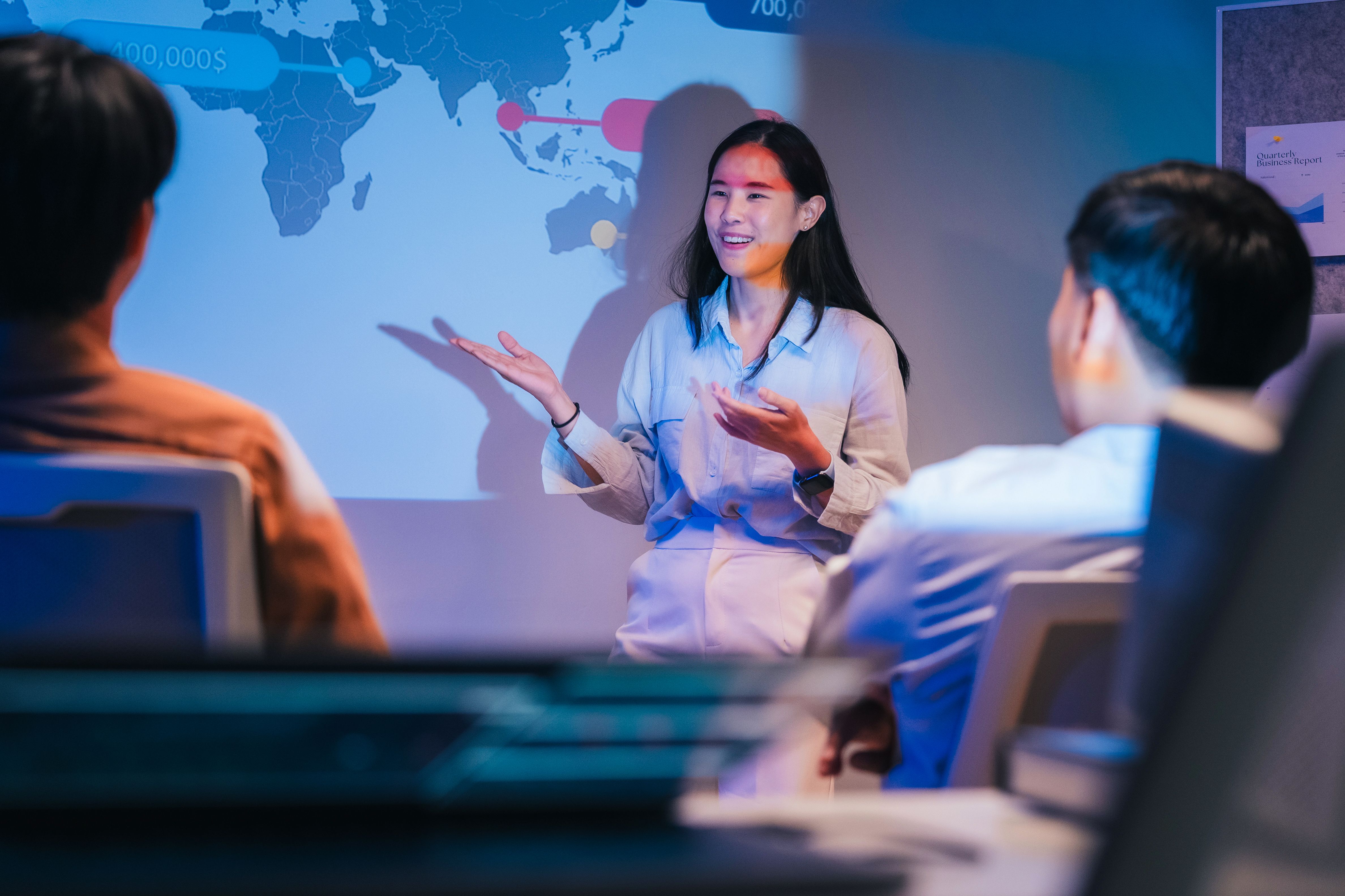 group of people discussing integrated GRC, integrated governance, risk, and compliance