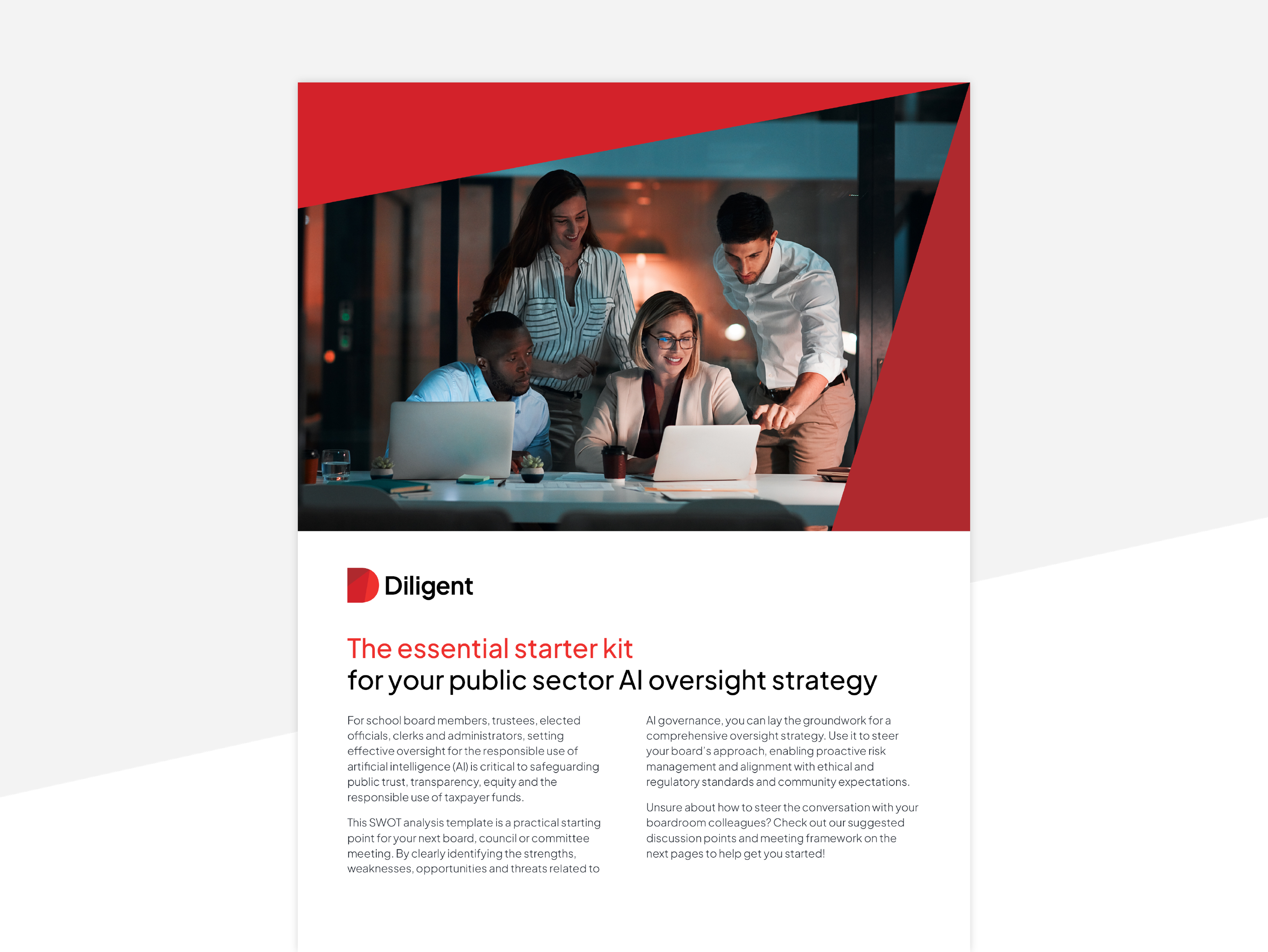 Your essential starter kit for responsible AI oversight in public governance