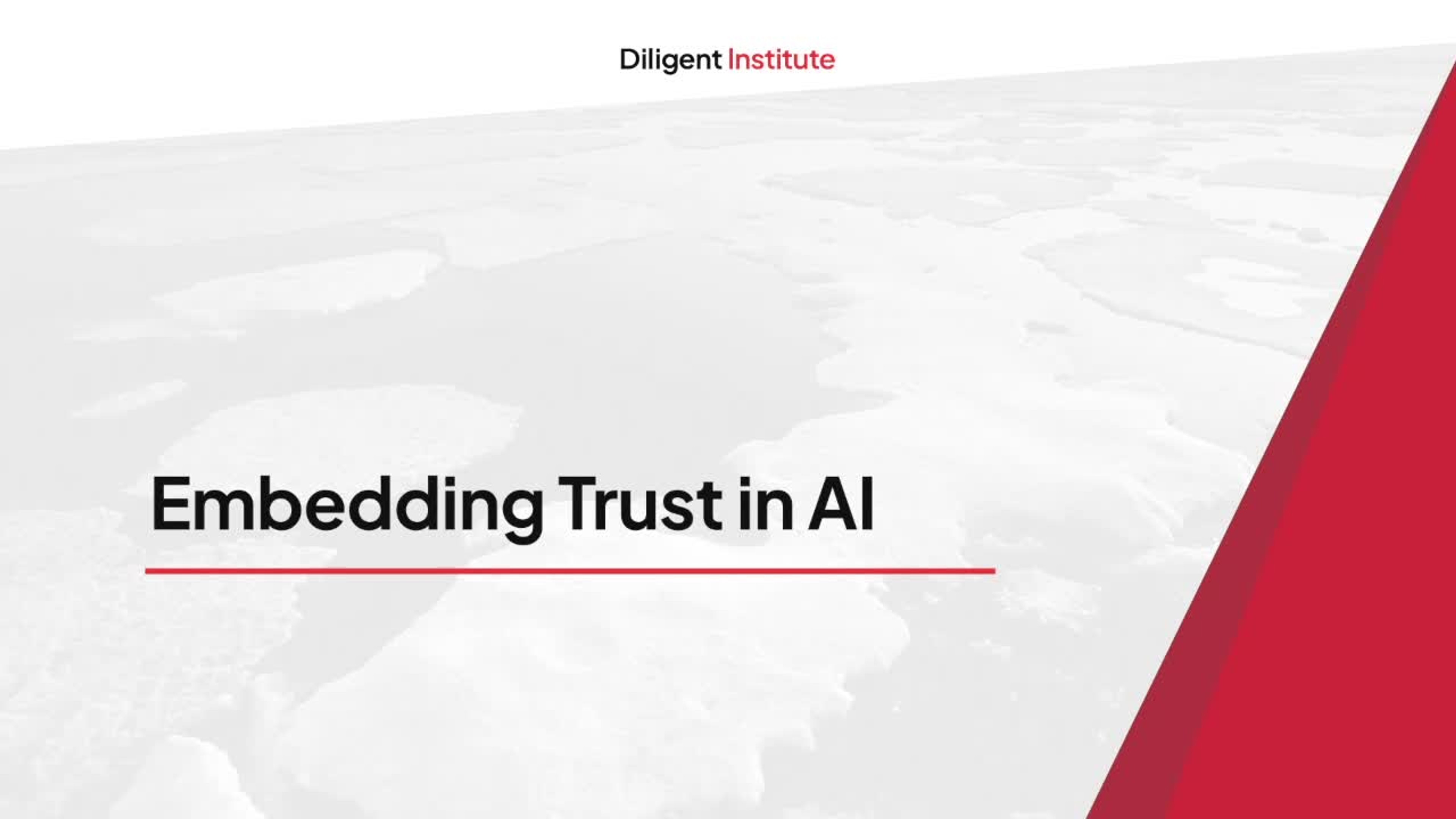 Embedding Trust in AI