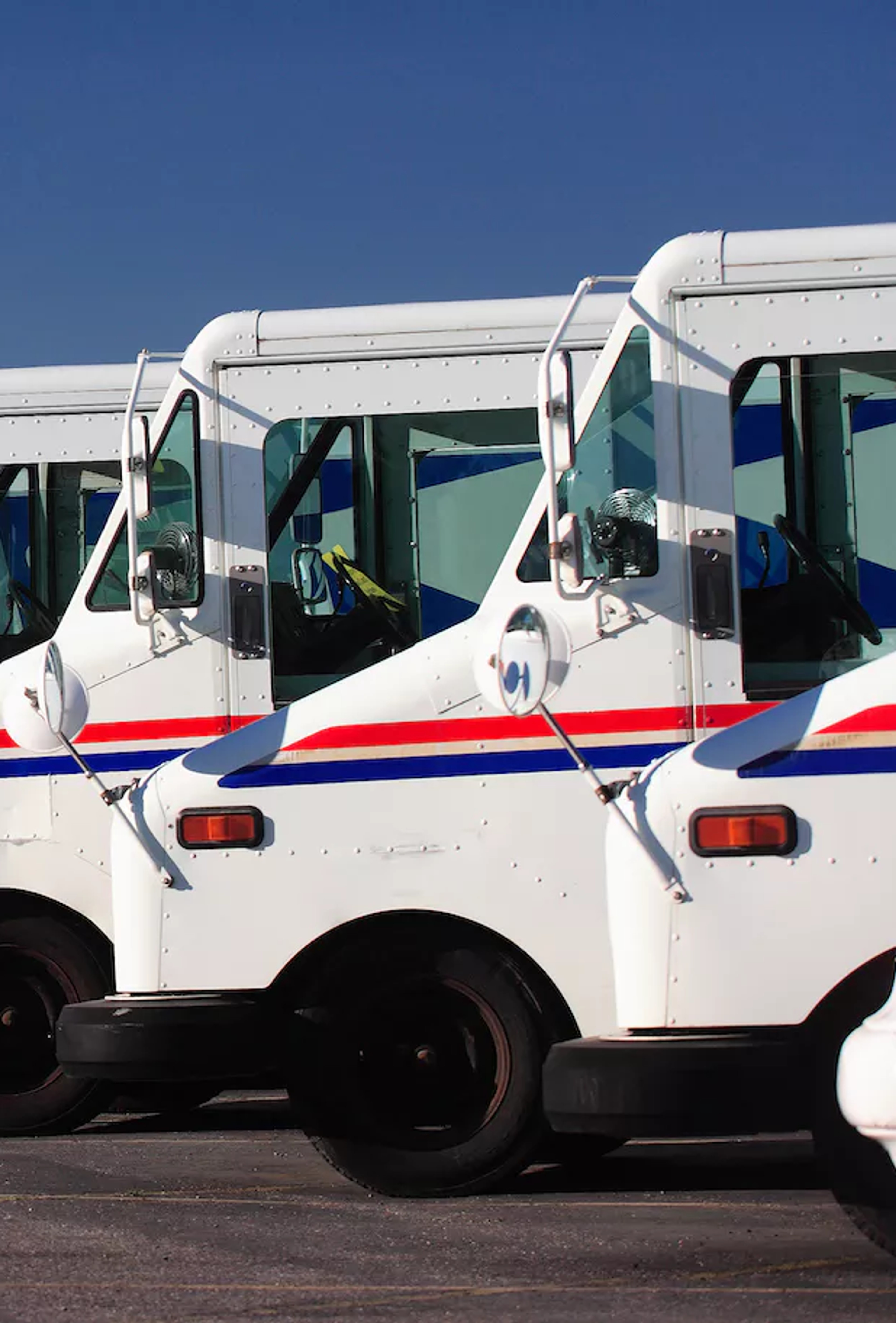 USPS Mail delivery trucks