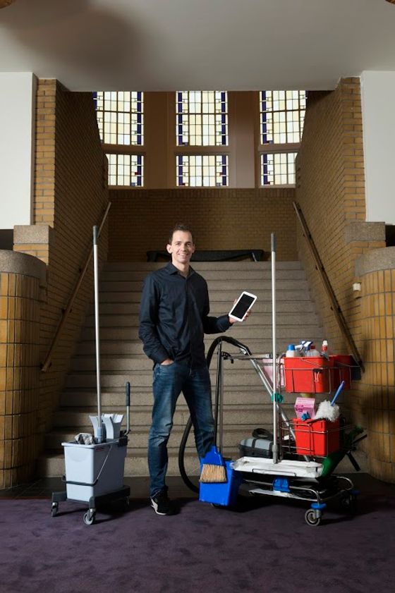Dirk Tuip FacilityApps schoonmaak