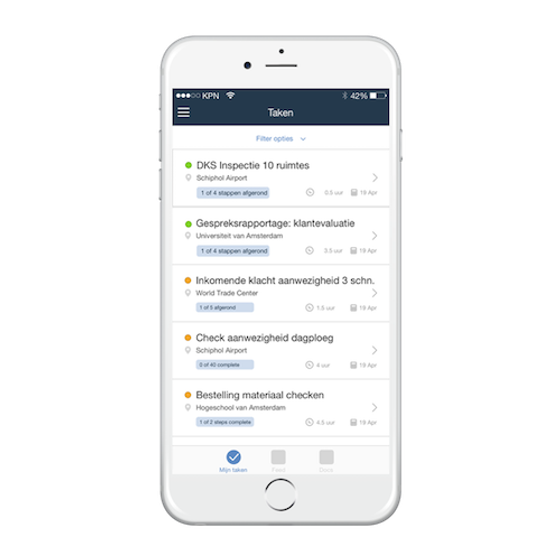 App for cleaning companies