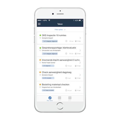 App for cleaning companies
