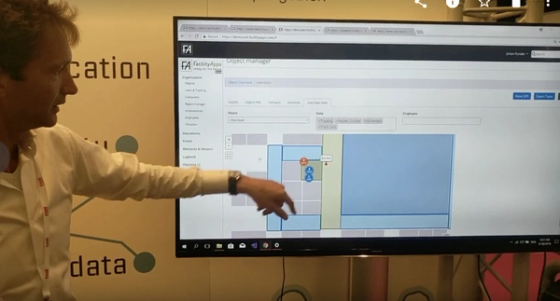 Interclean 2018 indoor positioning cleaning