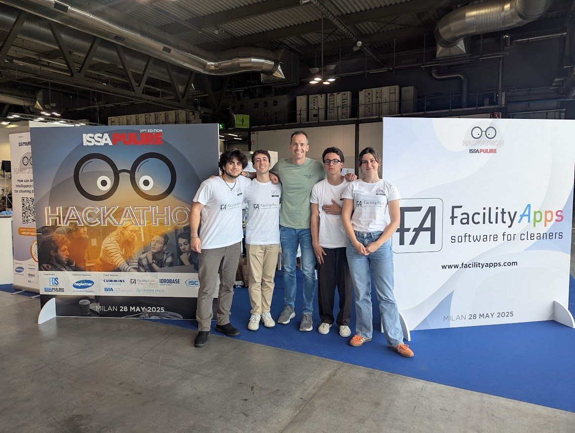 Team "I-Team" Wint de tweede editie van de ISSA PULIRE Hackathon over AI voor de schoonmaakindustrie