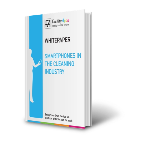 Smartphones in de schoonmaak