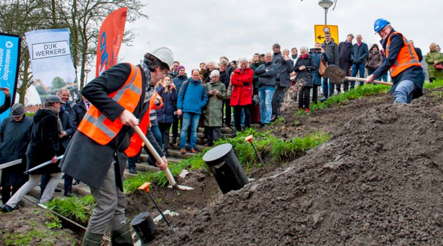 Ringdijk Amsterdam - JLD Dijkstabilisator en sensoren voor dijkbewaking via FacilityApps