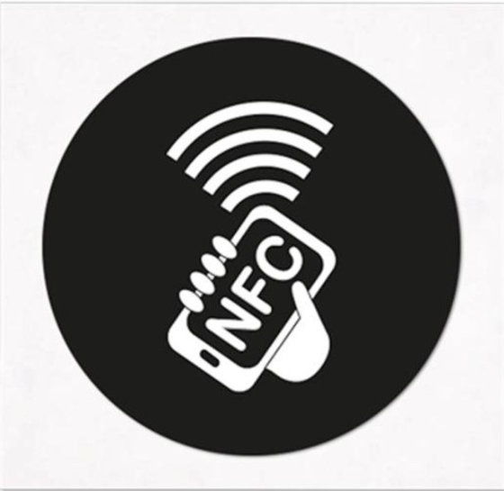 NFC only sticker