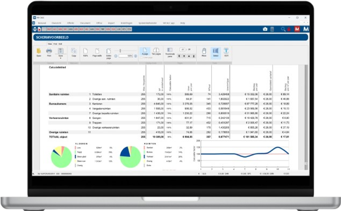 afbeelding fa-calc software