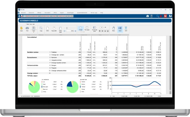 afbeelding fa-calc software