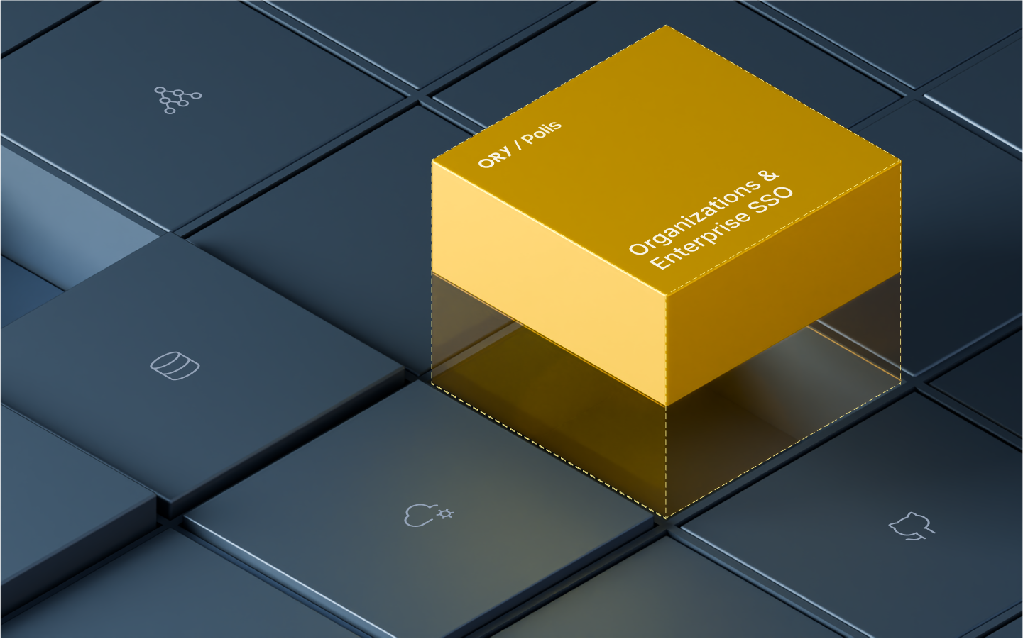 Stylized representation of Ory Polis Enterprise SSO