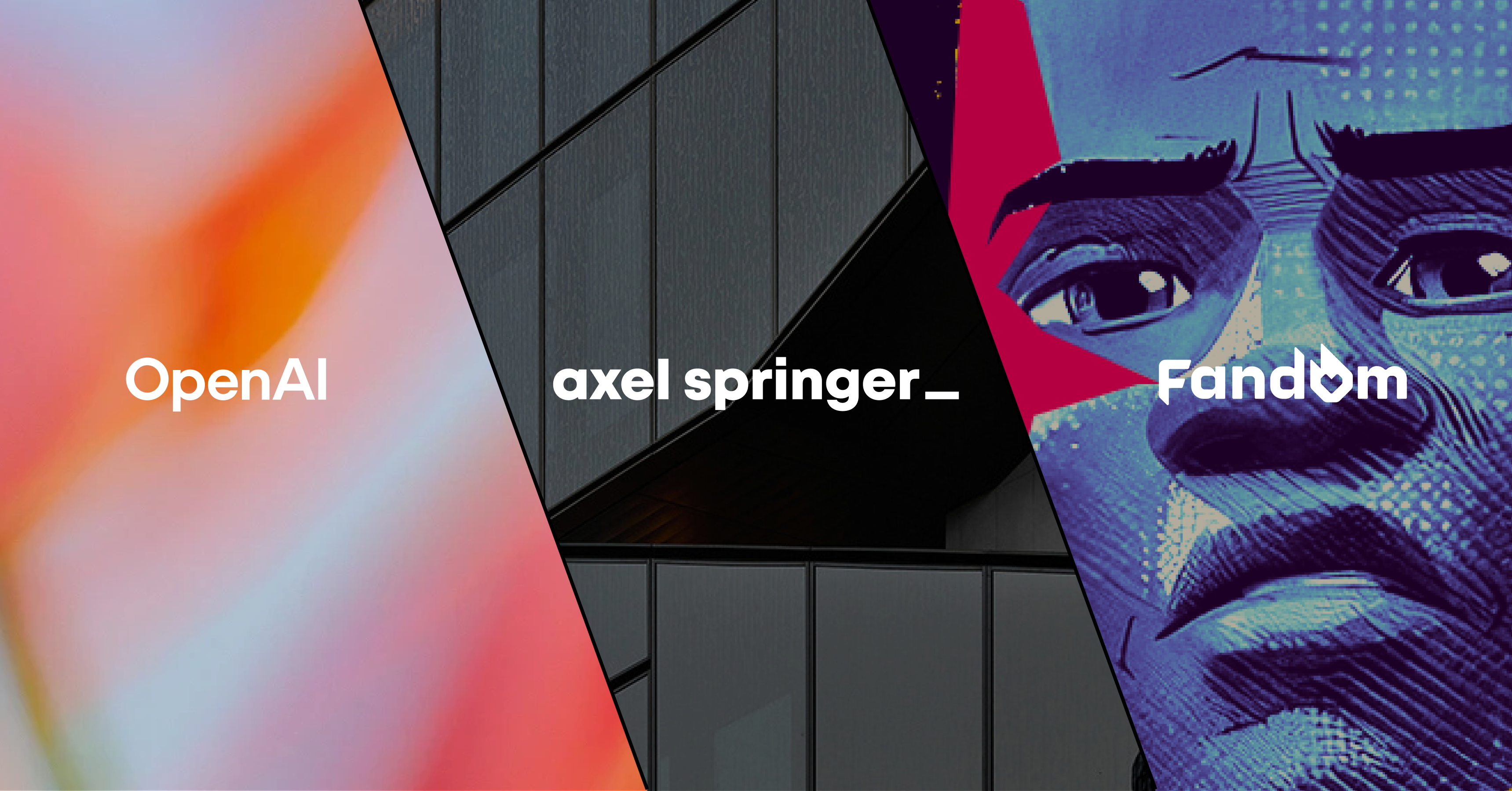 Logos for Ory customers: OpenAI, Axel Springer, and Fandom