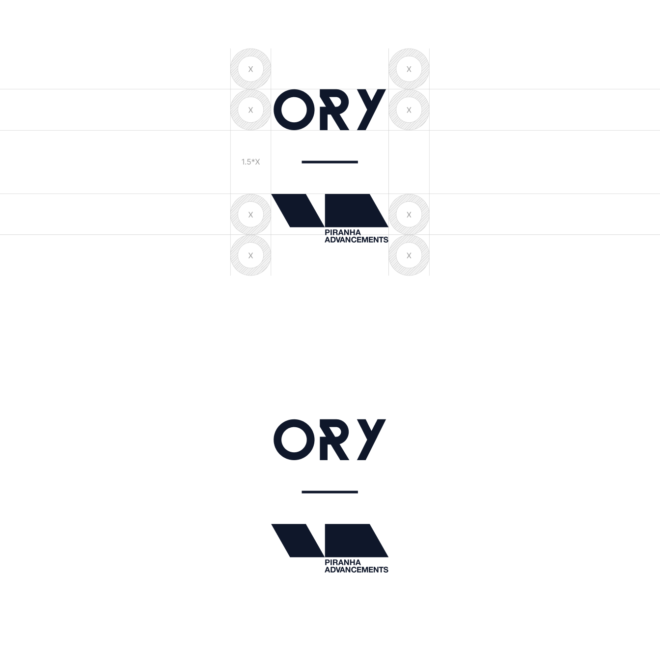 Ory partner lockup vertical with clear area