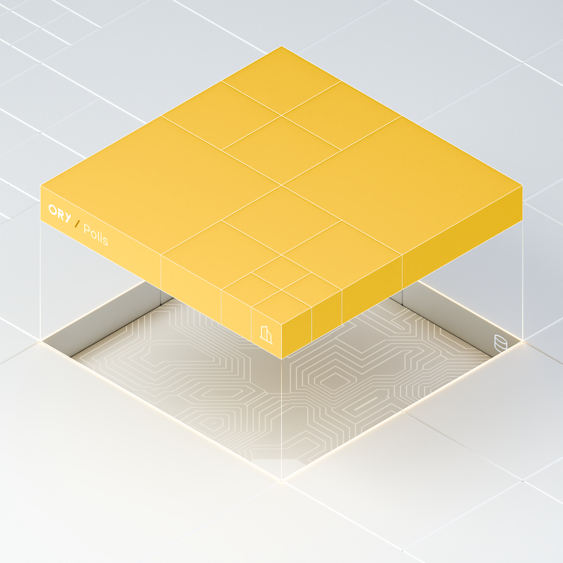 Stylized representation of ory/Polis